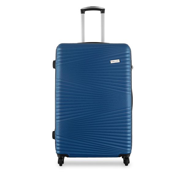 Semi Line Veliki kofer Semi Line T5744-3 Granatowy