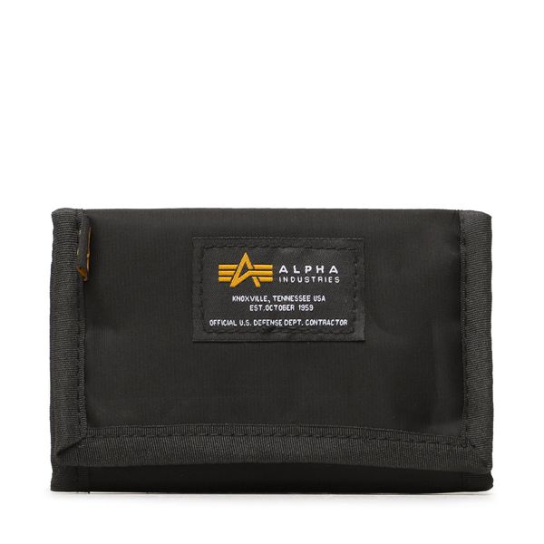 Alpha Industries Veliki muški novčanik Alpha Industries Crew Wallet 196928 Black 03