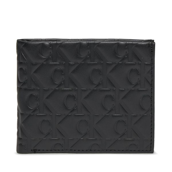 Calvin Klein Veliki muški novčanik Calvin Klein Logo Print Bifold Id K50K511435 Allover Print 0GK