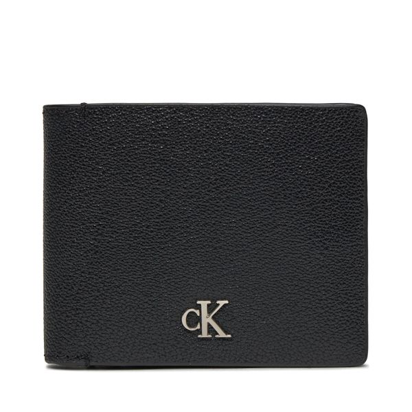 Calvin Klein Veliki muški novčanik Calvin Klein Mono Hrdw Rfid Bifold W/Coin K50K511444 Black BEH