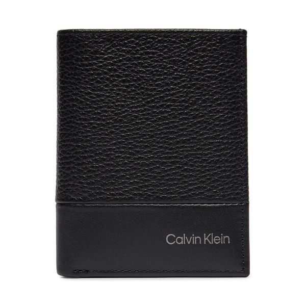 Calvin Klein Veliki muški novčanik Calvin Klein Subtle Mix Bifold 6Cc W/Coin K50K511667 Ck Black BEH