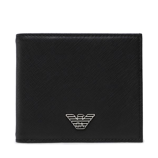 Emporio Armani Veliki muški novčanik Emporio Armani Y4R168 Y138E 81072 Black
