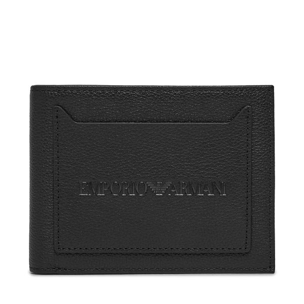 Emporio Armani Veliki muški novčanik Emporio Armani Y4R570 YQ13X 80648 Nero/Gun Metal
