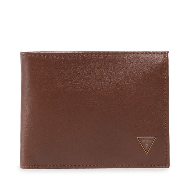 Guess Veliki muški novčanik Guess Scala Slg SMSCLA LEA20 BRO