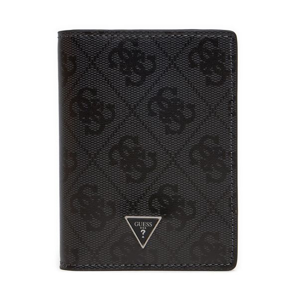 Guess Veliki muški novčanik Guess SMMTLL LEA49 Crna