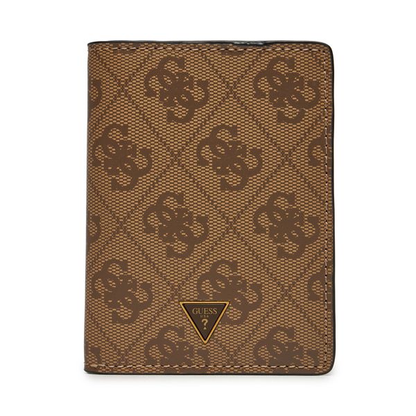Guess Veliki muški novčanik Guess SMMTLL LEA49 Smeđa