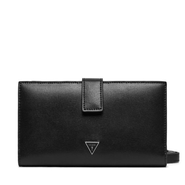 Guess Veliki muški novčanik Guess SMMTSL LEA51 Crna