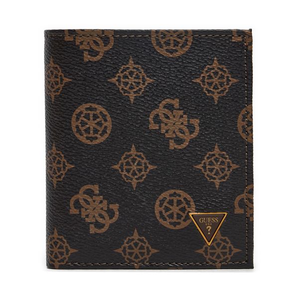 Guess Veliki muški novčanik Guess SMTOPY LEA22 Smeđa