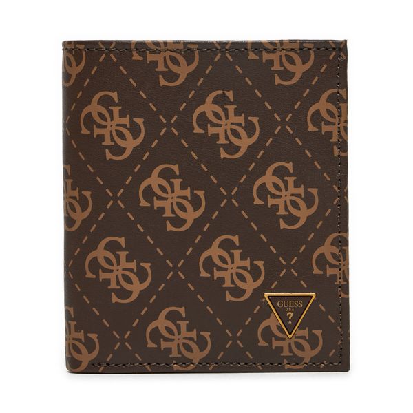 Guess Veliki muški novčanik Guess SMVELE LEA22 Smeđa