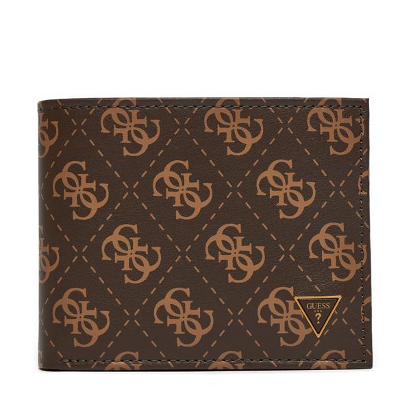 Guess Veliki muški novčanik Guess SMVELE LEA24 Smeđa