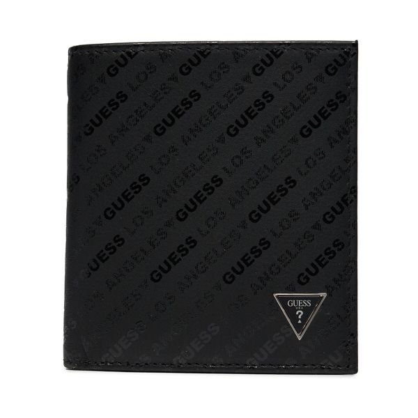 Guess Veliki muški novčanik Guess Venezia Slg SMVESA LEA22 BLA