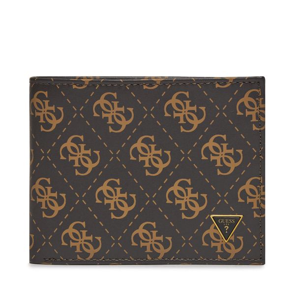 Guess Veliki muški novčanik Guess Vezzola Leather Slg SMVELE LEA27 BOC