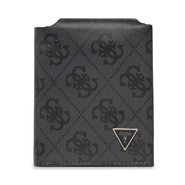 Guess Veliki muški novčanik Guess Vezzola Leather Slg SMVELE LEA82 BLA