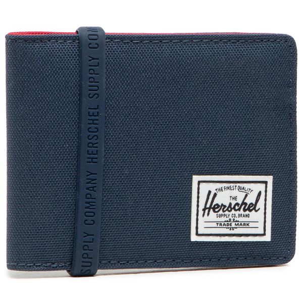 Herschel Veliki muški novčanik Herschel Roy+ 10363-00018 Navy/Red