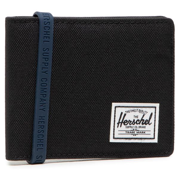 Herschel Veliki muški novčanik Herschel Roy + 10363-00165 Black