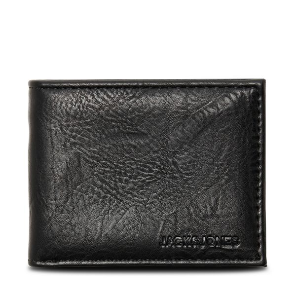 Jack&Jones Veliki muški novčanik Jack&Jones Jacwind 12252367 Black
