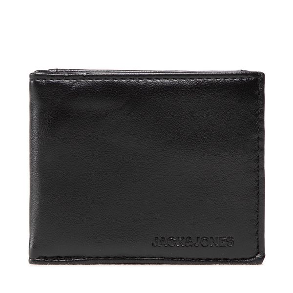 Jack&Jones Veliki muški novčanik Jack&Jones Jaczack Wallet 12213118 Black