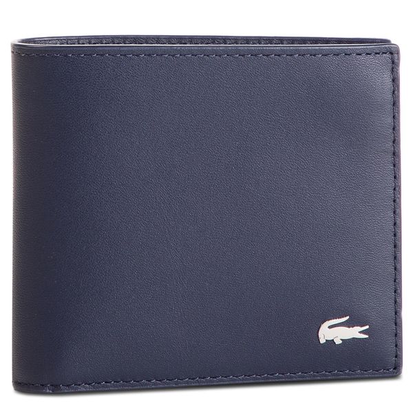 Lacoste Veliki muški novčanik Lacoste M Billfold Coin NH1112FG Peacoat 021