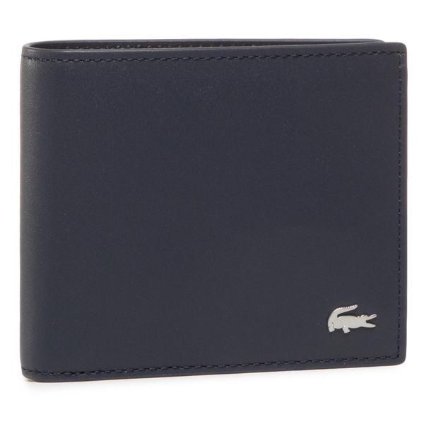 Lacoste Veliki muški novčanik Lacoste Small Billfold NH1115FG Marine 166