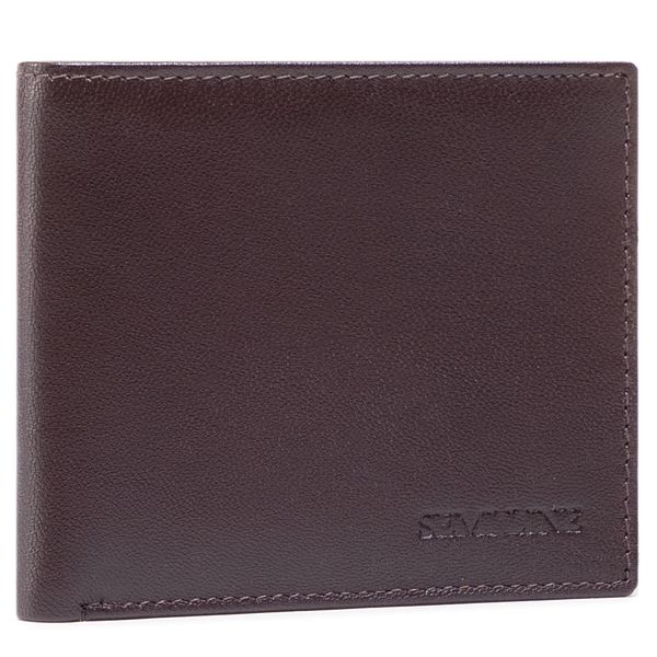 Semi Line Veliki muški novčanik Semi Line P8222-1 Smeđa