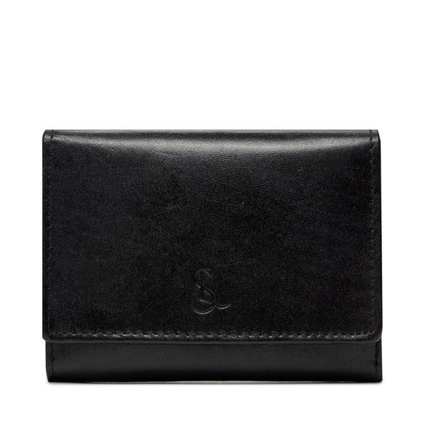 Semi Line Veliki muški novčanik Semi Line P8263-0 Crna