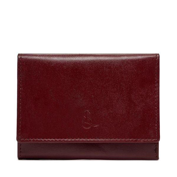 Semi Line Veliki muški novčanik Semi Line P8263-2 Tamnocrvena