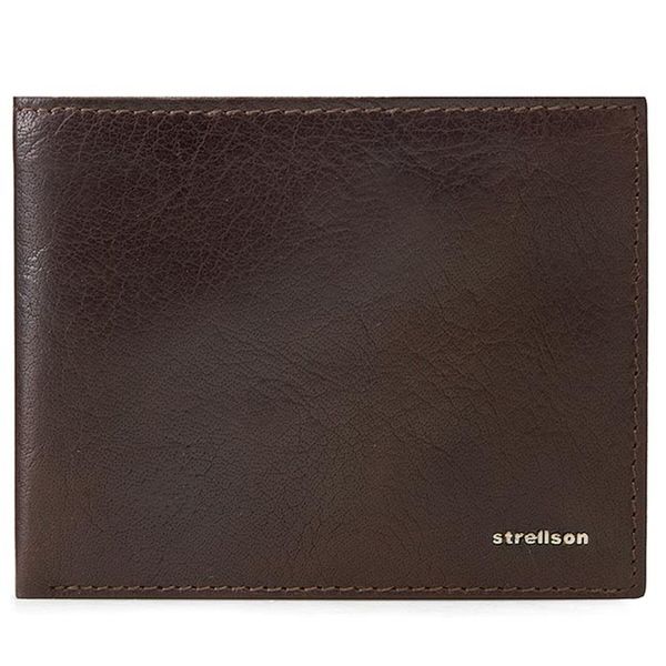 Strellson Veliki muški novčanik Strellson Billfold H8 4010001301 D.Brown 702