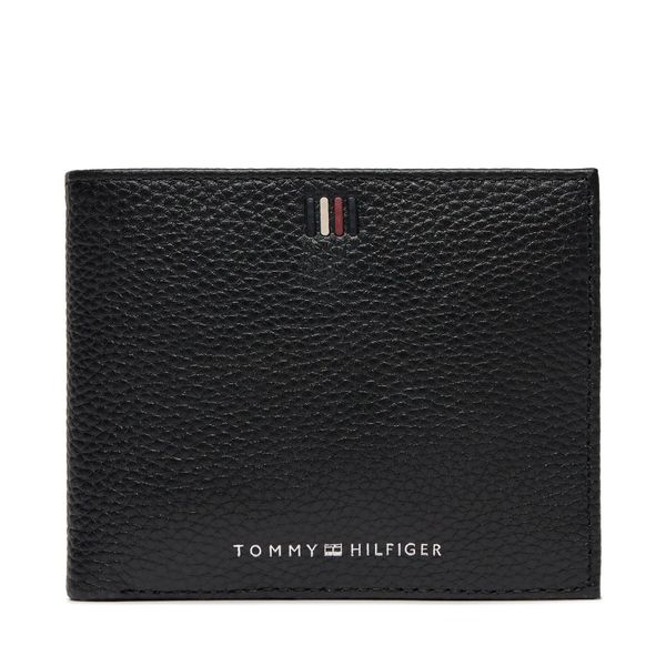 Tommy Hilfiger Veliki muški novčanik Tommy Hilfiger Th Central Cc And Coin AM0AM11855 Black BDS