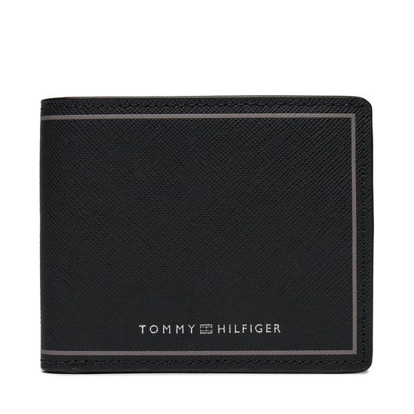 Tommy Hilfiger Veliki muški novčanik Tommy Hilfiger Th Central Cc And Coin Black BDS