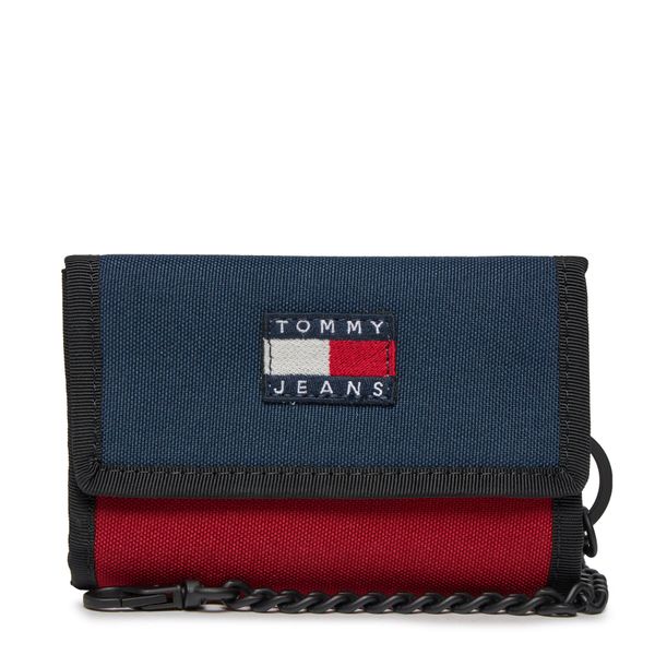 Tommy Jeans Veliki muški novčanik Tommy Jeans Tjm Heritage Nylon Trifold AM0AM12078 Corporate 0GY