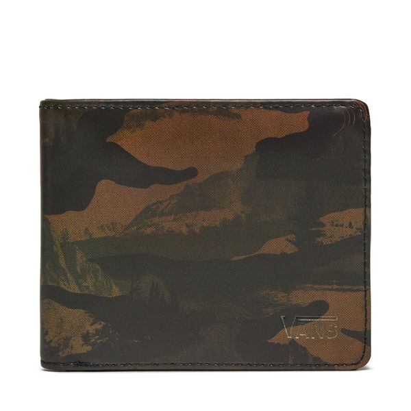 Vans Veliki muški novčanik Vans Zedek Bifold Wallet VN000F08CMD1 Deep Forest/Kangaroo