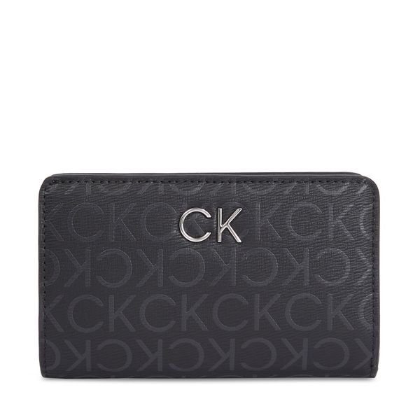 Calvin Klein Veliki ženski novčanik Calvin Klein Ck Daily Bifold Wallet_Epi Mono K60K611918 Black Epi Mono 0GJ