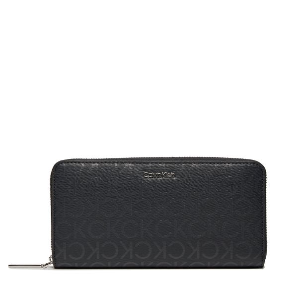 Calvin Klein Veliki ženski novčanik Calvin Klein Ck Must Lg Z/A Wallet_Epi Mono K60K611938 Black Epi Mono 0GJ