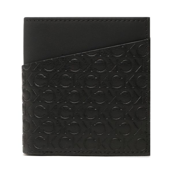 Calvin Klein Veliki ženski novčanik Calvin Klein Ck Must Mono Trifold 6Cc W/Coin K50K510306 01I