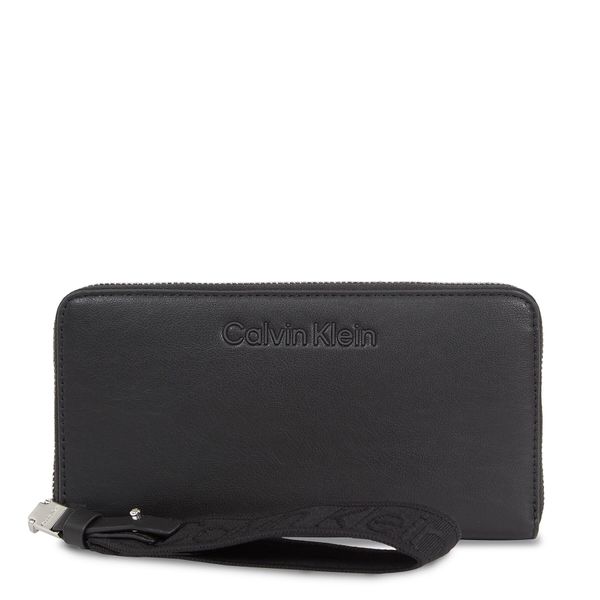 Calvin Klein Veliki ženski novčanik Calvin Klein Gracie K60K611687 Ck Black BEH