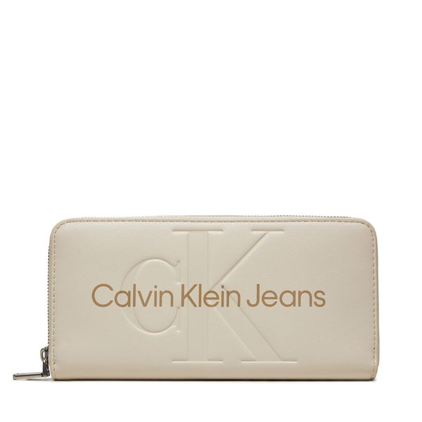 Calvin Klein Jeans Veliki ženski novčanik Calvin Klein Jeans K60K607634 Écru