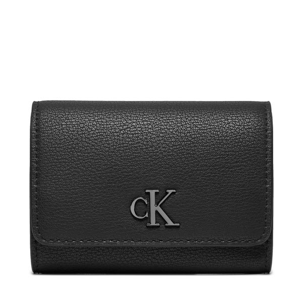 Calvin Klein Jeans Veliki ženski novčanik Calvin Klein Jeans Minimal Monogram Med K60K612376 Crna