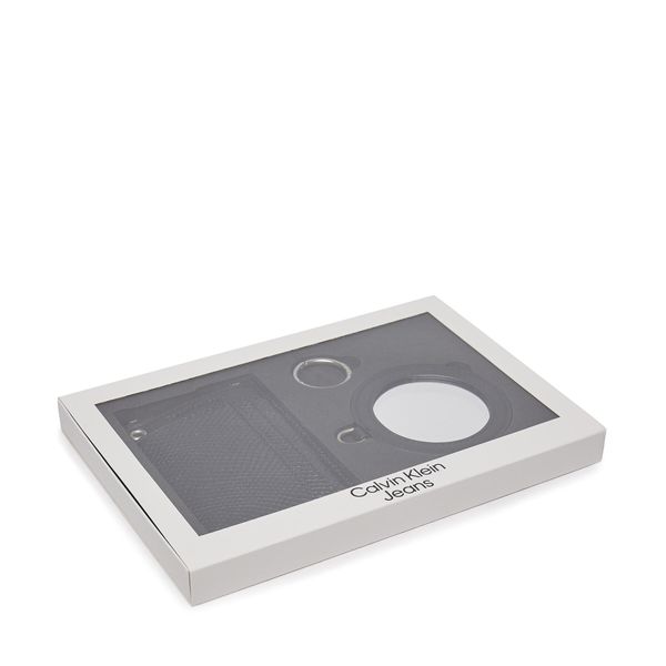 Calvin Klein Jeans Veliki ženski novčanik Calvin Klein Jeans Sculpted Wallet Round Mirror K60K611562 Black BEH