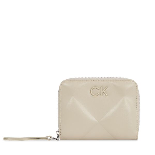 Calvin Klein Veliki ženski novčanik Calvin Klein Quilt K60K611783 Stoney Beige PEA
