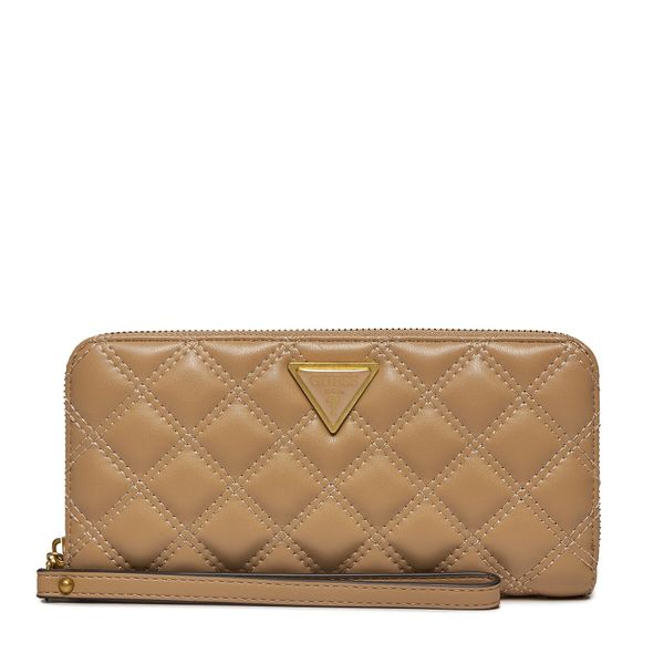 Guess Veliki ženski novčanik Guess Giully (QA) Slg SWQA87 48460 BEI