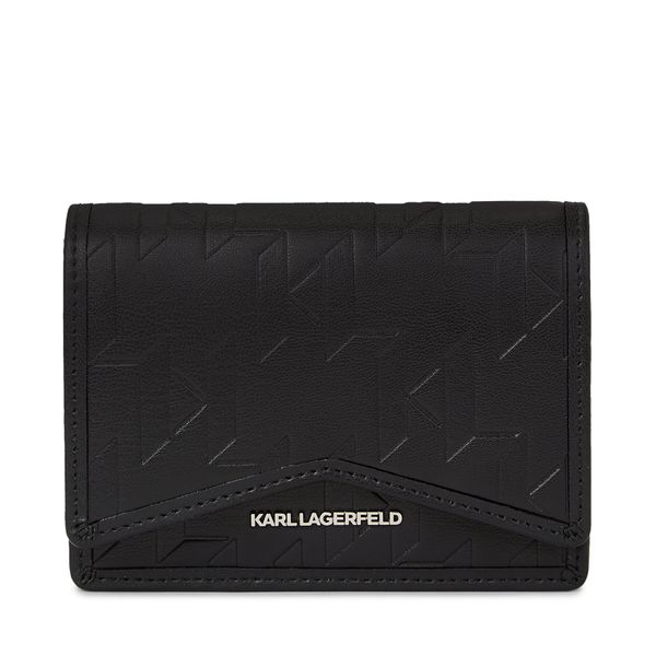 KARL LAGERFELD Veliki ženski novčanik KARL LAGERFELD 240W3218 Black