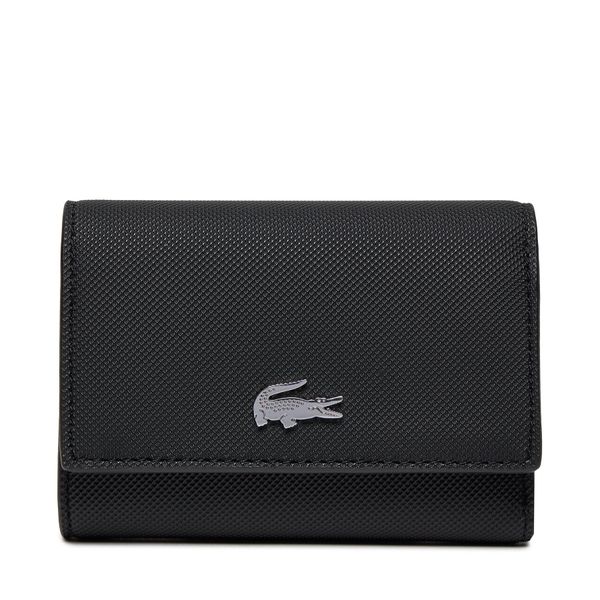 Lacoste Veliki ženski novčanik Lacoste NF4190AA Noir Krema