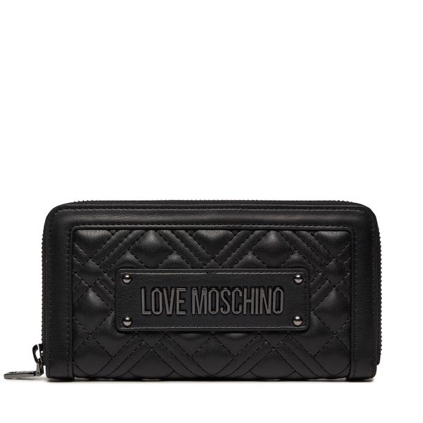 LOVE MOSCHINO Veliki ženski novčanik LOVE MOSCHINO JC5600PP0ILA000A Ner Gal.C.Fu