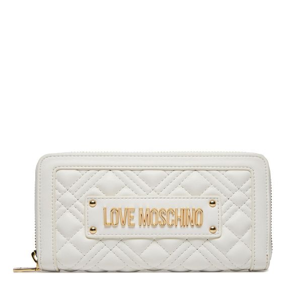 LOVE MOSCHINO Veliki ženski novčanik LOVE MOSCHINO JC5600PP0ILA0100 Bianco