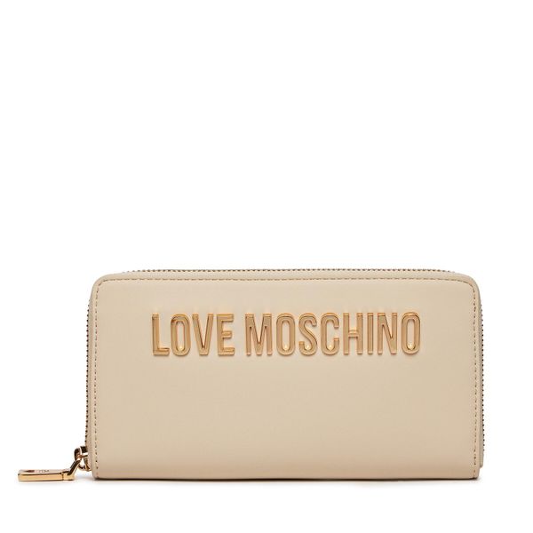 LOVE MOSCHINO Veliki ženski novčanik LOVE MOSCHINO JC5611PP1IKD0110 Avorio
