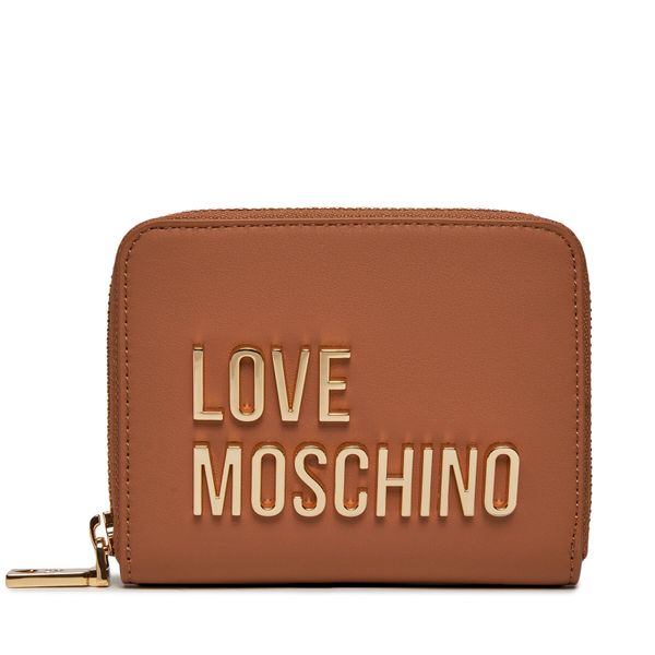 LOVE MOSCHINO Veliki ženski novčanik LOVE MOSCHINO JC5613PP1IKD0201 Cammello