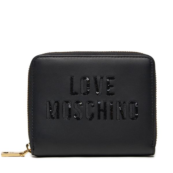 LOVE MOSCHINO Veliki ženski novčanik LOVE MOSCHINO JC5635PP0IKK0000 Nero
