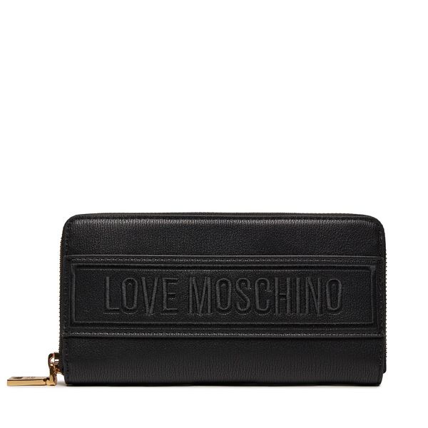 LOVE MOSCHINO Veliki ženski novčanik LOVE MOSCHINO JC5640PP0IKG100A Nero