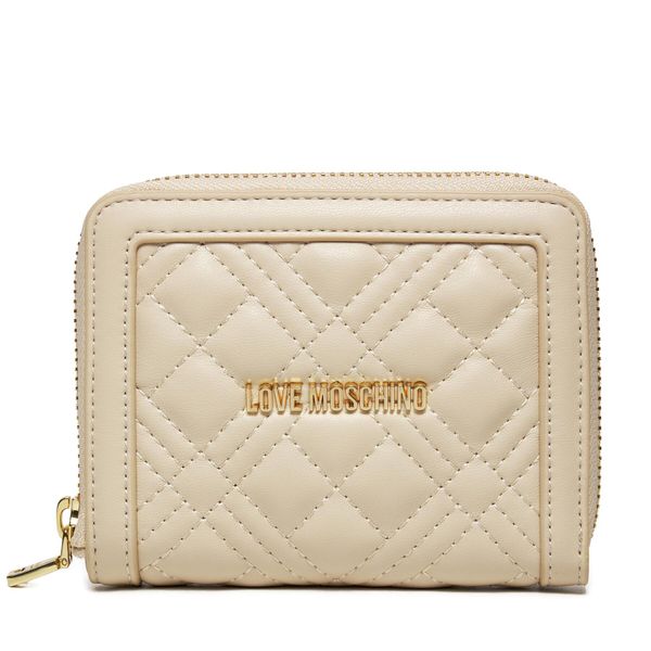 LOVE MOSCHINO Veliki ženski novčanik LOVE MOSCHINO JC5710PP0ILA0110 Avorio