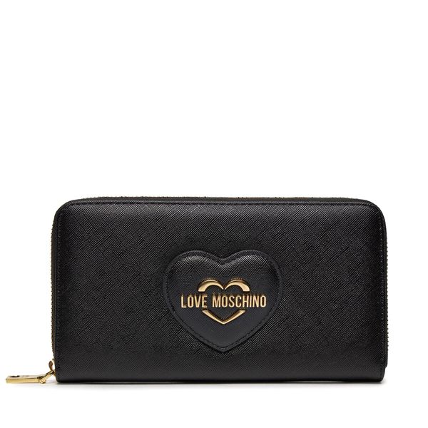 LOVE MOSCHINO Veliki ženski novčanik LOVE MOSCHINO JC5730PP0IKL0000 Nero